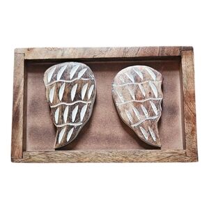 Wooden Cremation Urn for Human Or Pet Ashes 6"×4"×3"